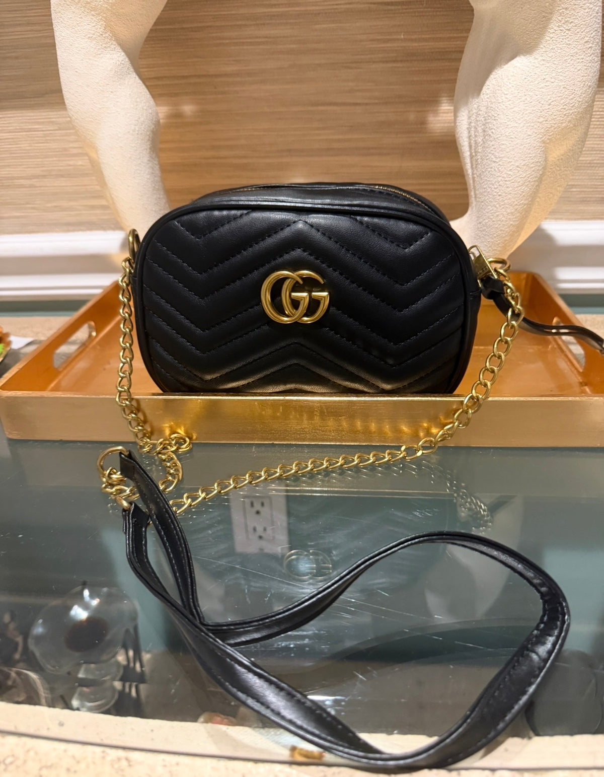 G’s Up Black Crossbody