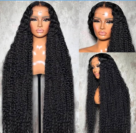 Water-wave Lace frontal wig