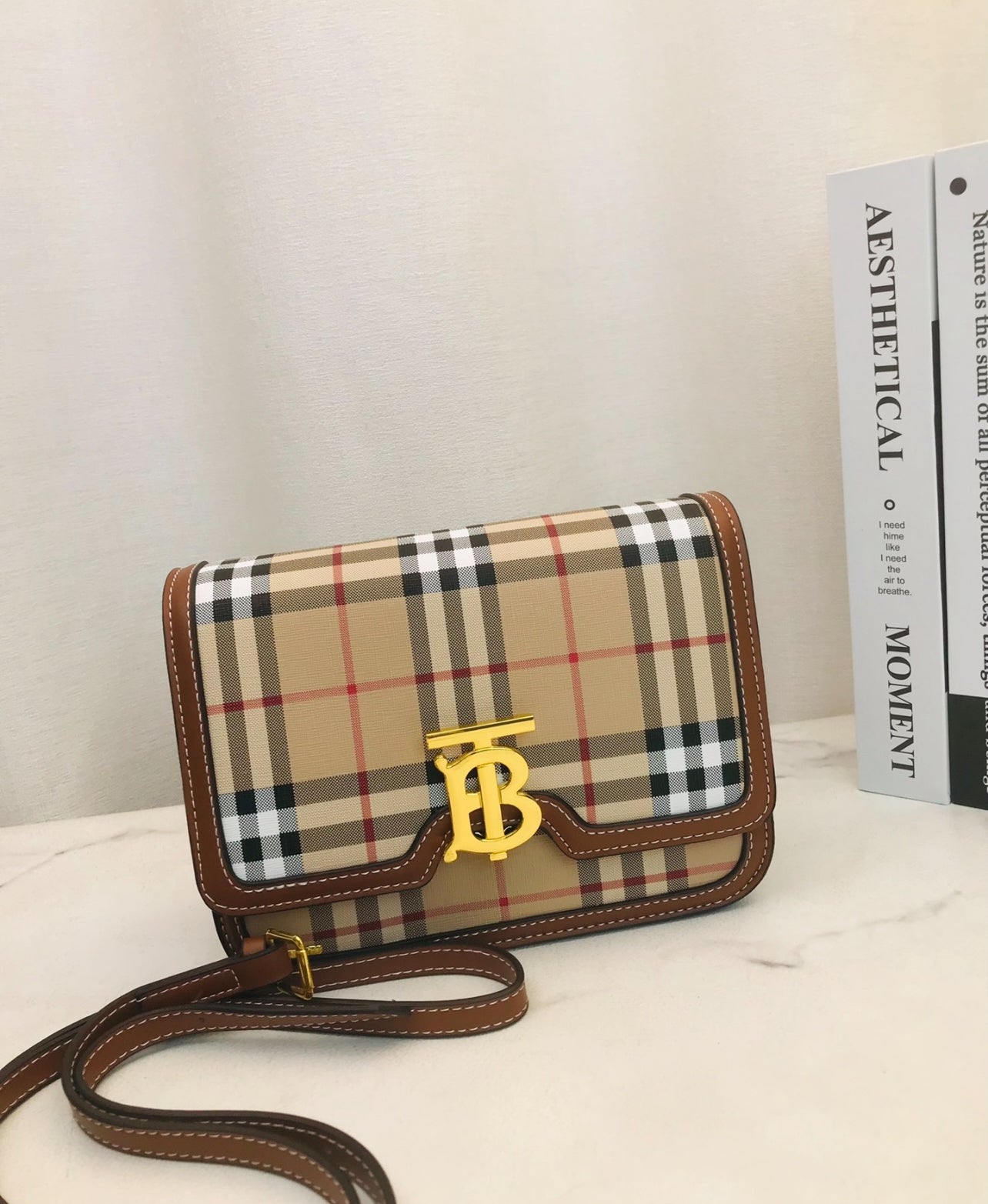 Plaid Crossbody Bag