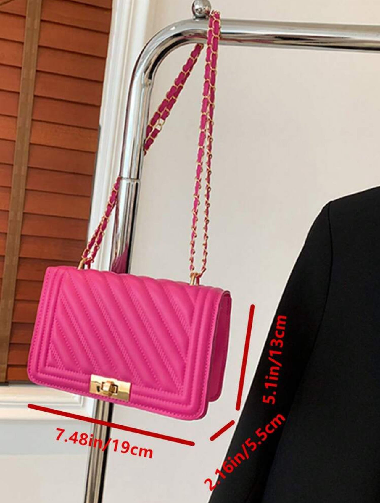 Hot Pink Fashion Bag