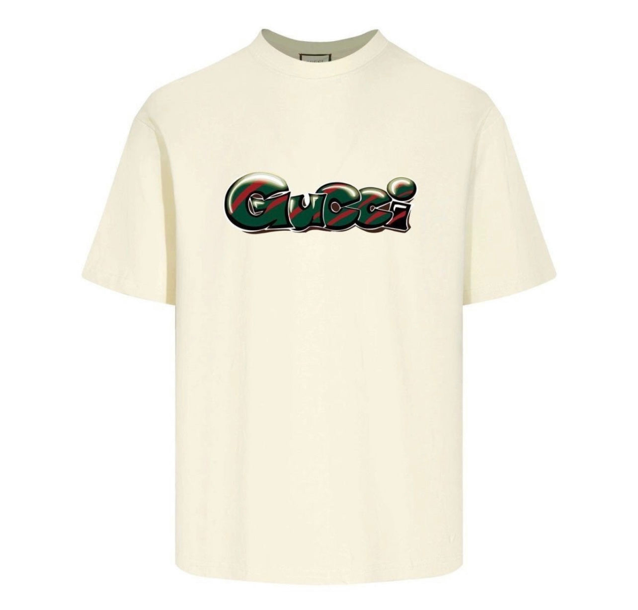 Red & Green Logo Tee