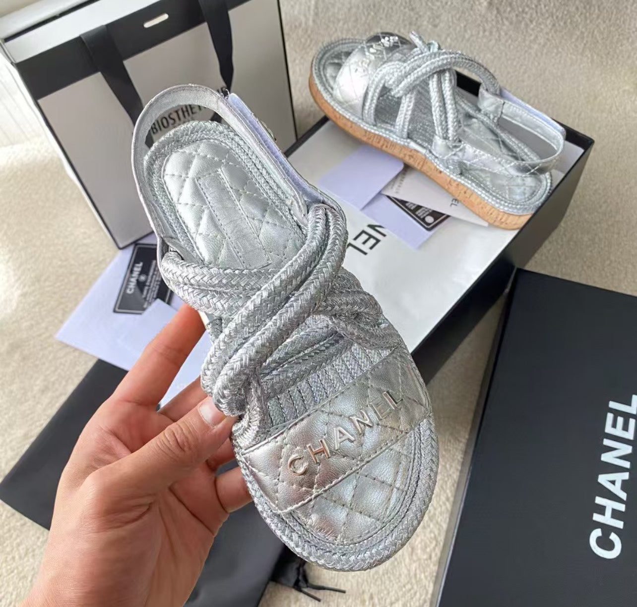 HQ Double C  Sandals