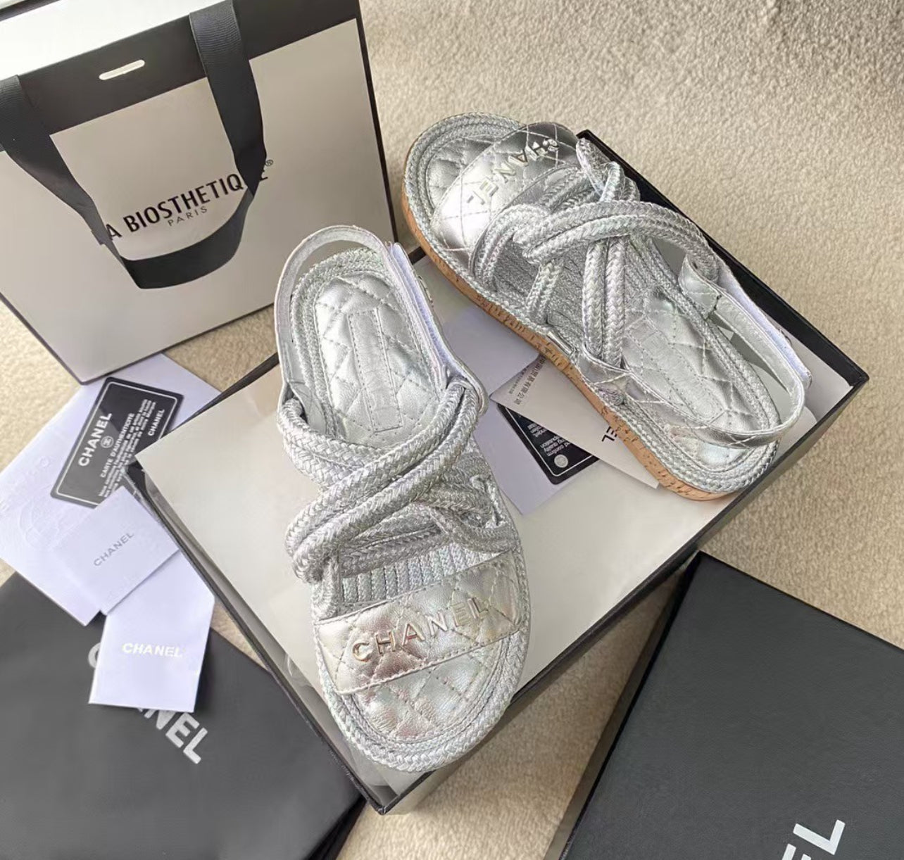 HQ Double C  Sandals