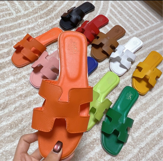 Orange H Logo Slides
