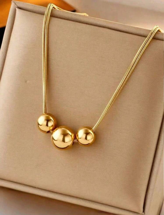 2 Layer Ball Necklace