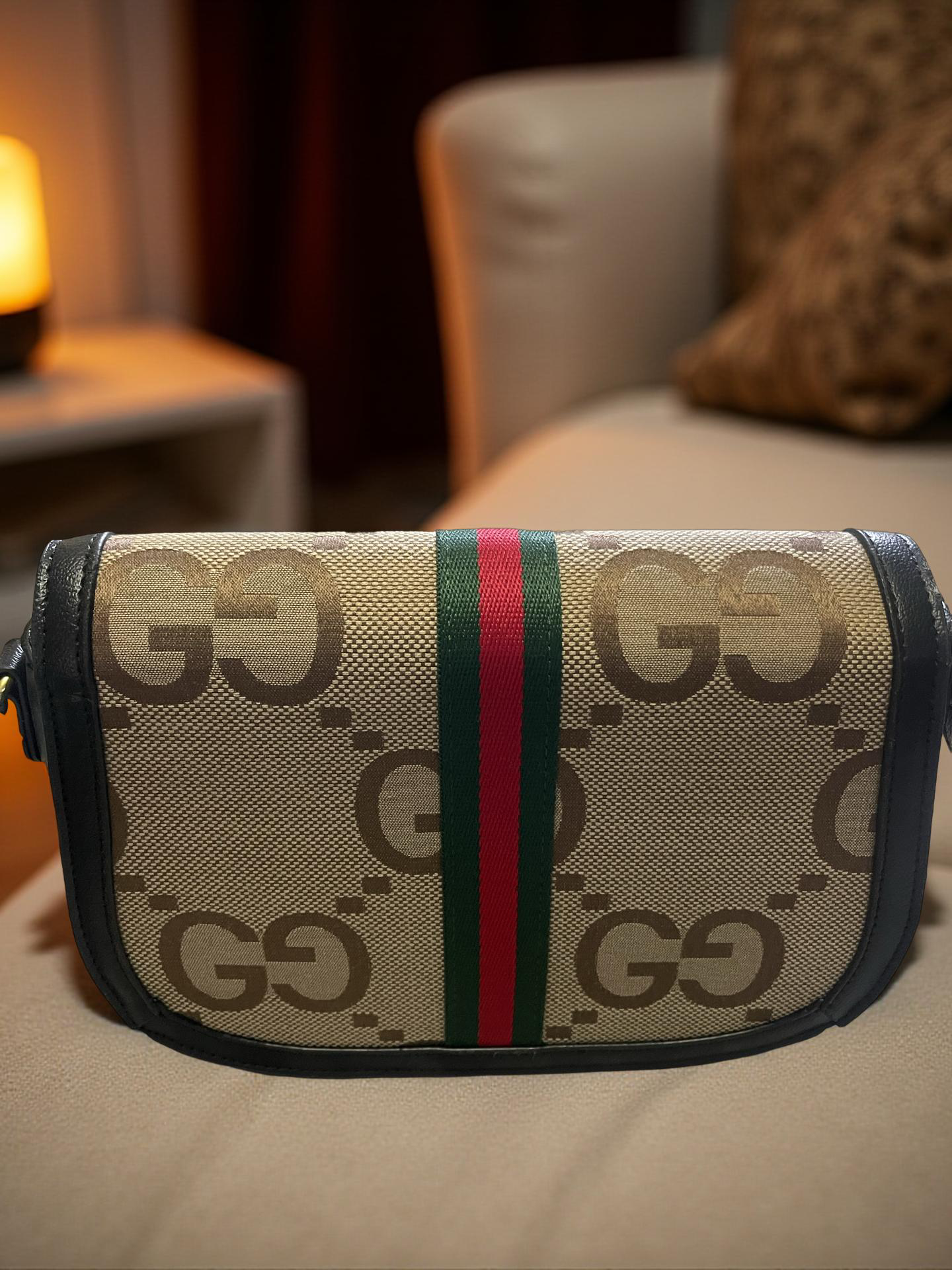 G’s Up Black Trim Crossbody